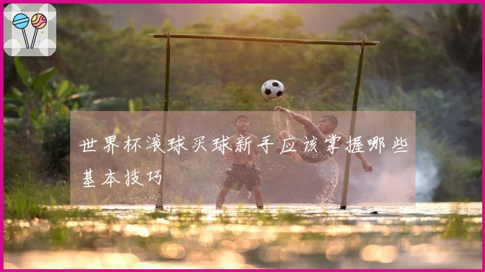 世界杯滚球买球新手应该掌握哪些基本技巧